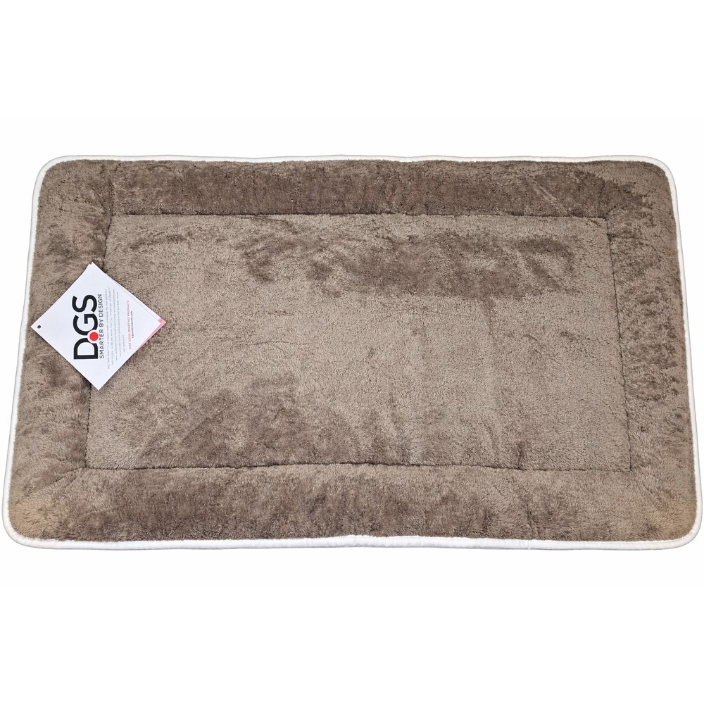 Large Dog Sleeper Cushion, Large 24" x 36", Pebble Grey - Picture 2 of 6